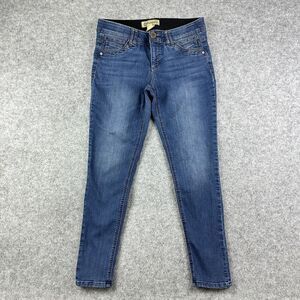 Democracy Ab Technology Jeans Womens 6 Blue Skinny Ankle Everyday Stretch Denim